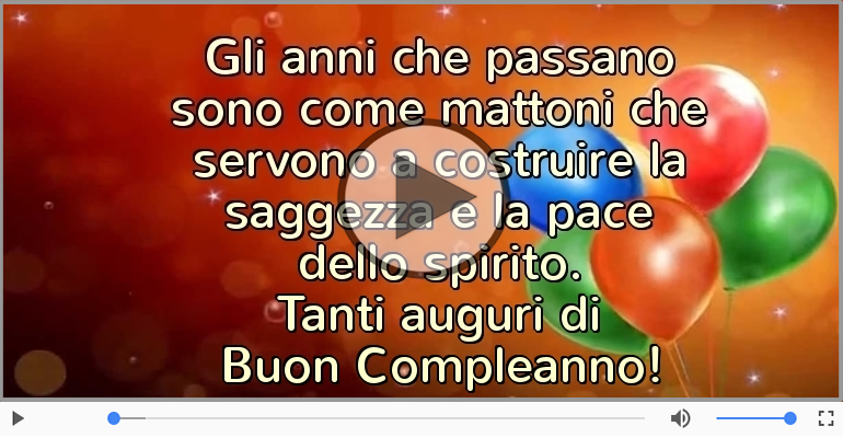 Tanti Auguri di Buon Compleanno!