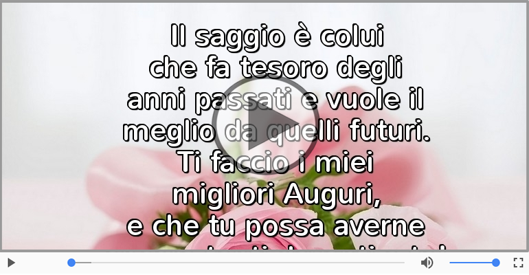 Ti faccio i miei migliori Auguri