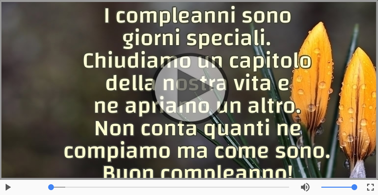 Buon compleanno!