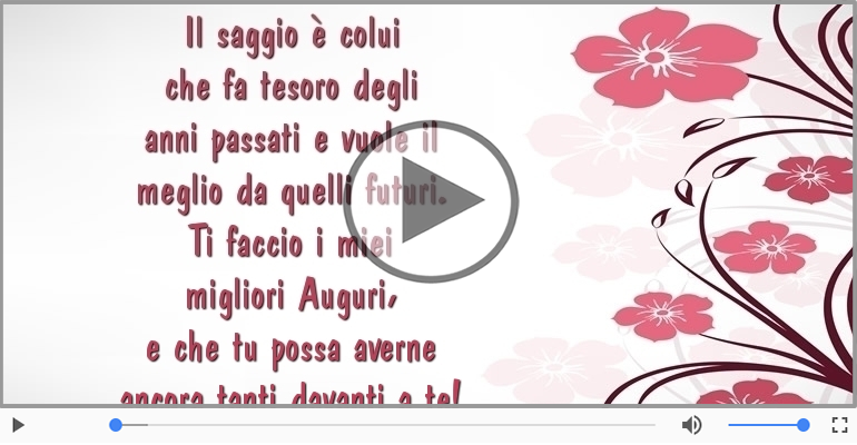 Ti faccio i miei migliori Auguri