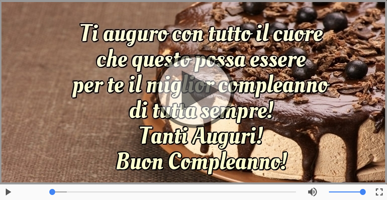 Tanti Auguri! Buon Compleanno!