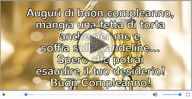 Buon Compleanno!