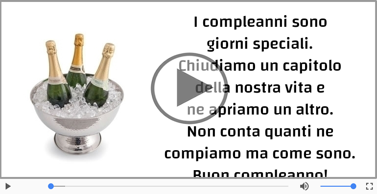 Buon compleanno!