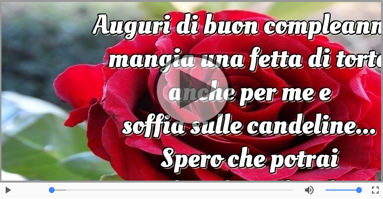 Buon Compleanno!
