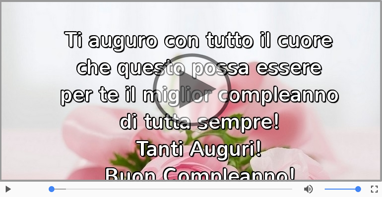 Tanti Auguri! Buon Compleanno!