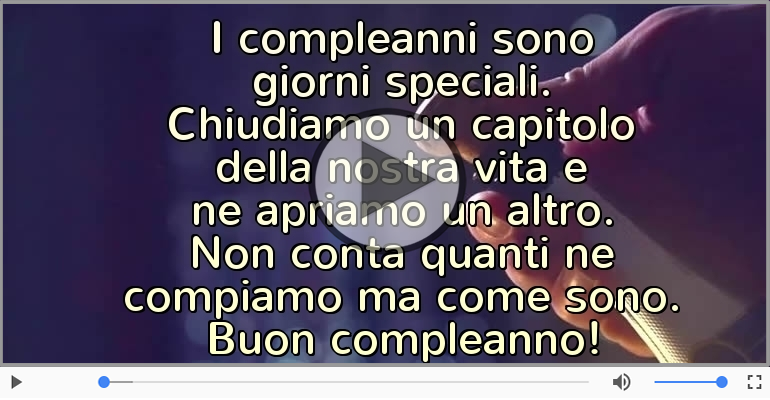 Buon compleanno!