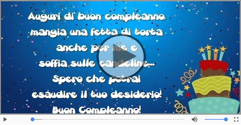 Buon Compleanno!
