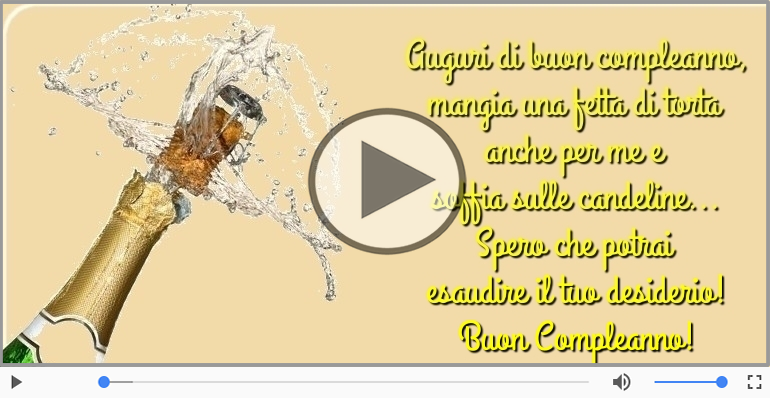 Buon Compleanno!
