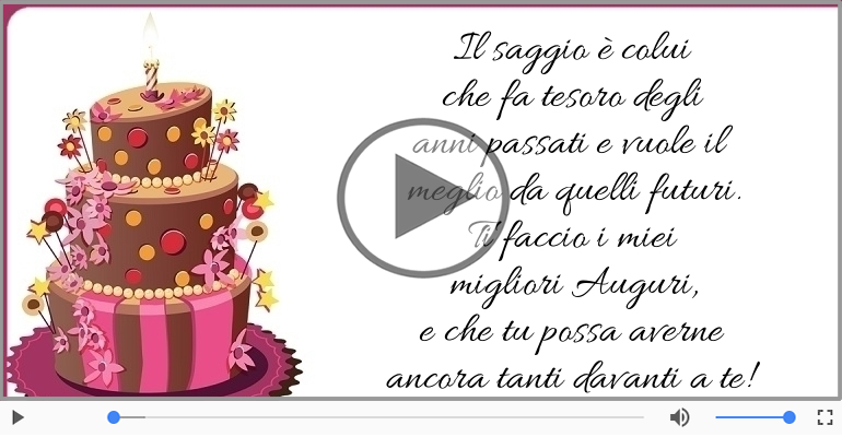 Ti faccio i miei migliori Auguri