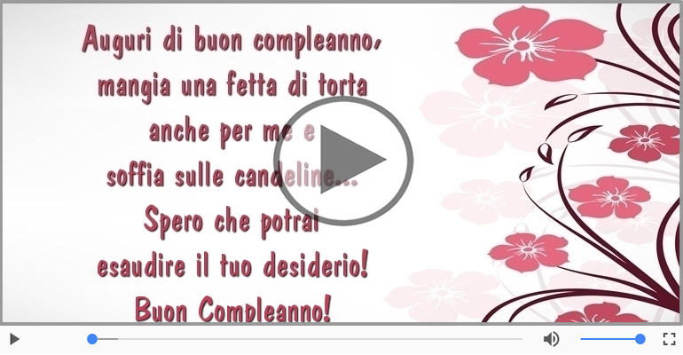 Buon Compleanno!