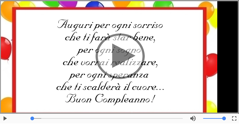 Buon Compleanno!
