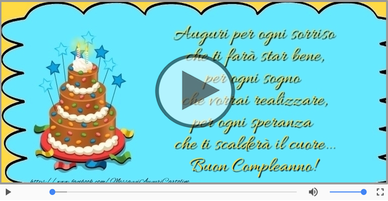 Buon Compleanno!