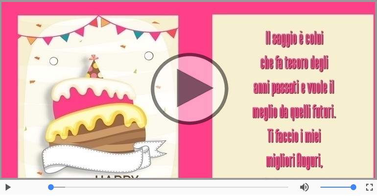 Ti faccio i miei migliori Auguri