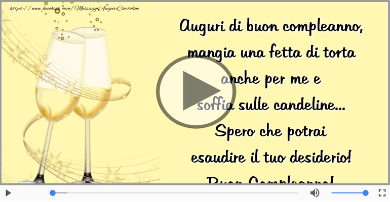 Buon Compleanno!