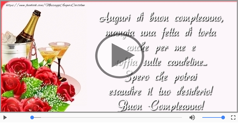 Buon Compleanno!