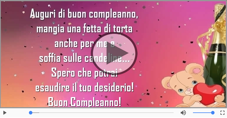 Buon Compleanno!