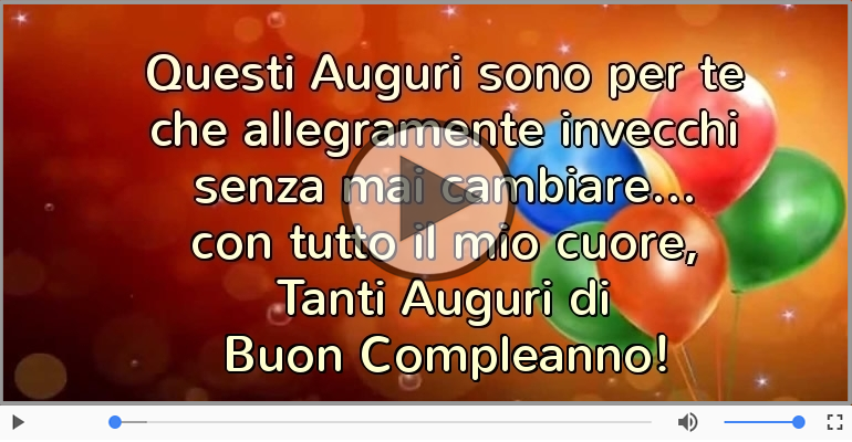 Tanti auguri di Buon Compleanno!