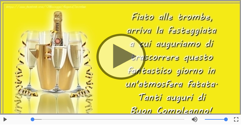 Tanti auguri di Buon Compleanno!
