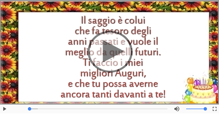 Ti faccio i miei migliori Auguri