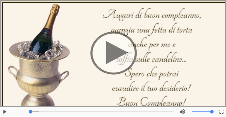 Buon Compleanno!
