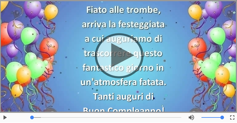 Tanti auguri di Buon Compleanno!