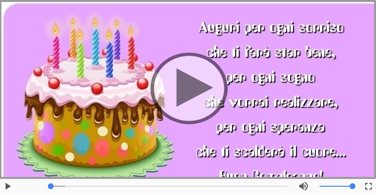 Buon Compleanno!