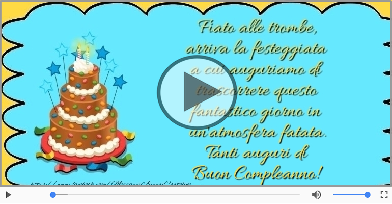 Tanti auguri di Buon Compleanno!