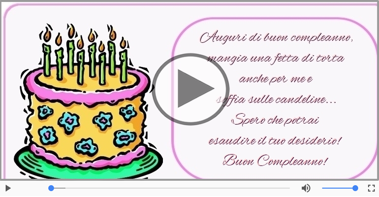 Buon Compleanno!