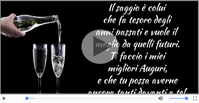 Ti faccio i miei migliori Auguri