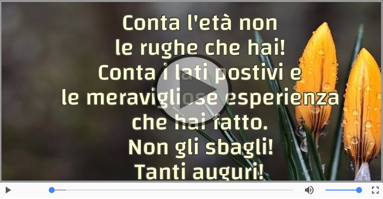 Tanti auguri!
