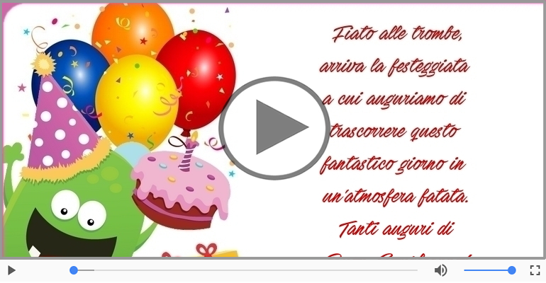 Tanti auguri di Buon Compleanno!