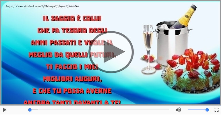 Ti faccio i miei migliori Auguri