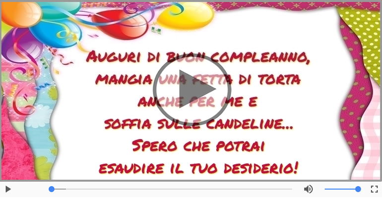 Buon Compleanno!