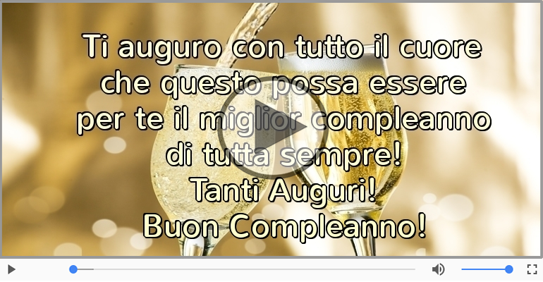 Tanti Auguri! Buon Compleanno!