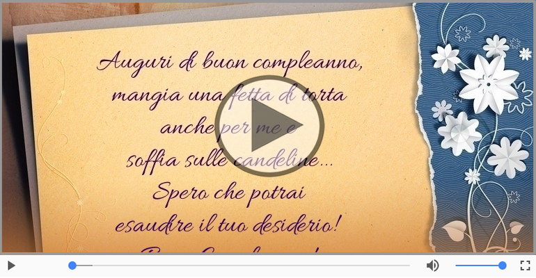 Buon Compleanno!