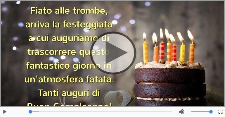 Tanti auguri di Buon Compleanno!