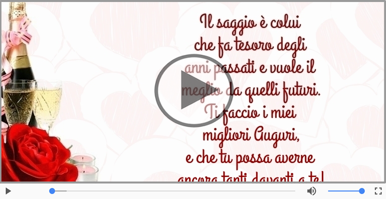 Ti faccio i miei migliori Auguri