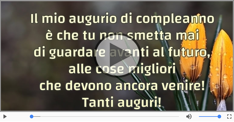 Tanti auguri!
