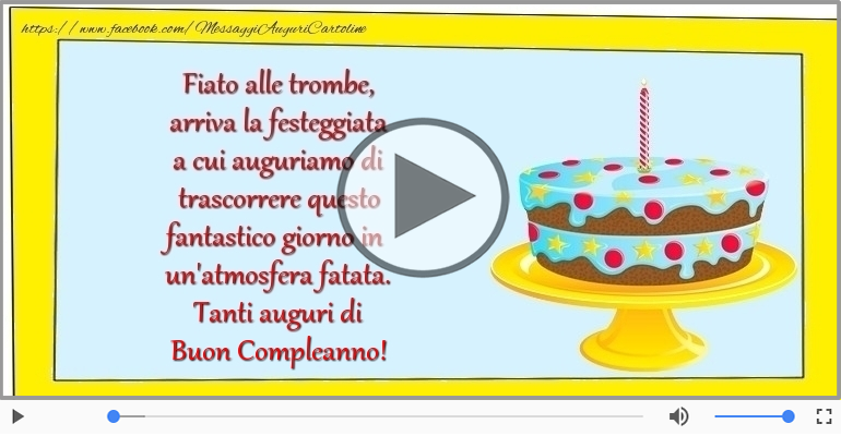 Tanti auguri di Buon Compleanno!