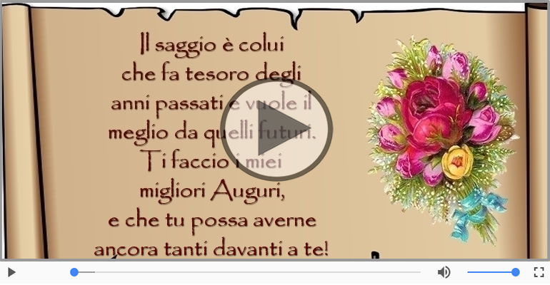 Ti faccio i miei migliori Auguri