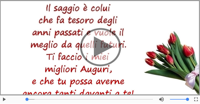 Ti faccio i miei migliori Auguri