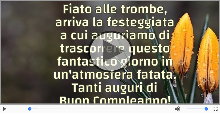 Tanti auguri di Buon Compleanno!