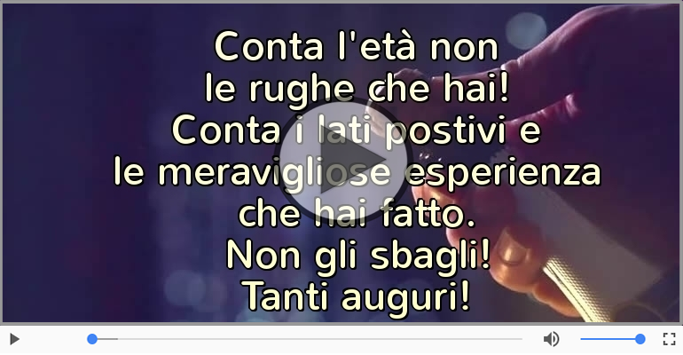 Tanti auguri!