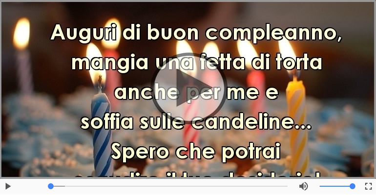 Buon Compleanno!