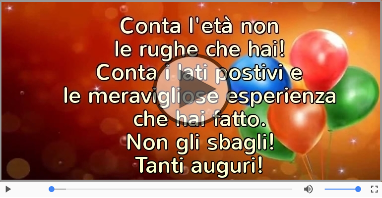 Tanti auguri!