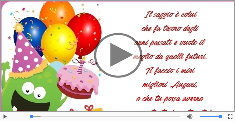 Ti faccio i miei migliori Auguri