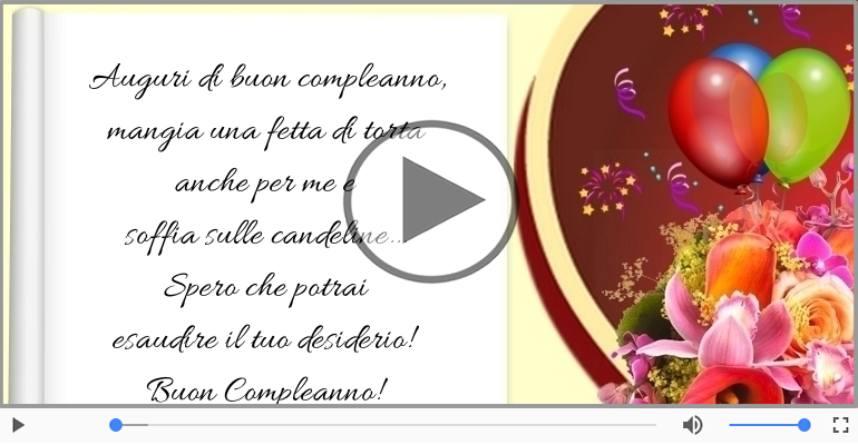 Buon Compleanno!
