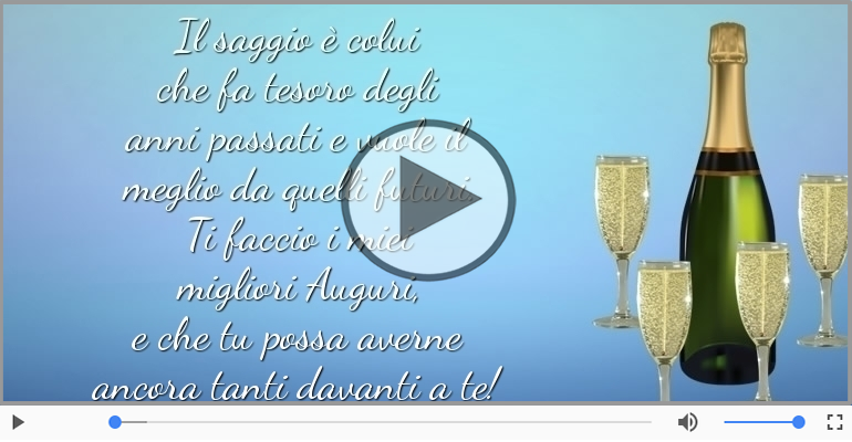 Ti faccio i miei migliori Auguri