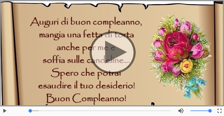 Buon Compleanno!