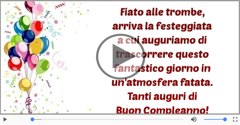 Tanti auguri di Buon Compleanno!